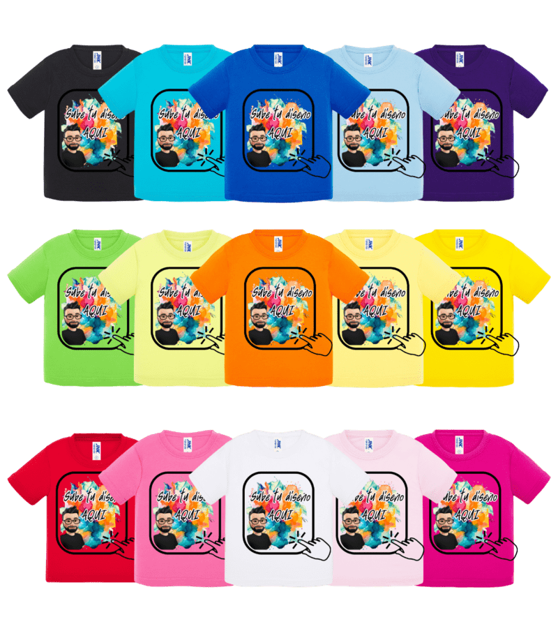 camiseta bebes personalizable custom