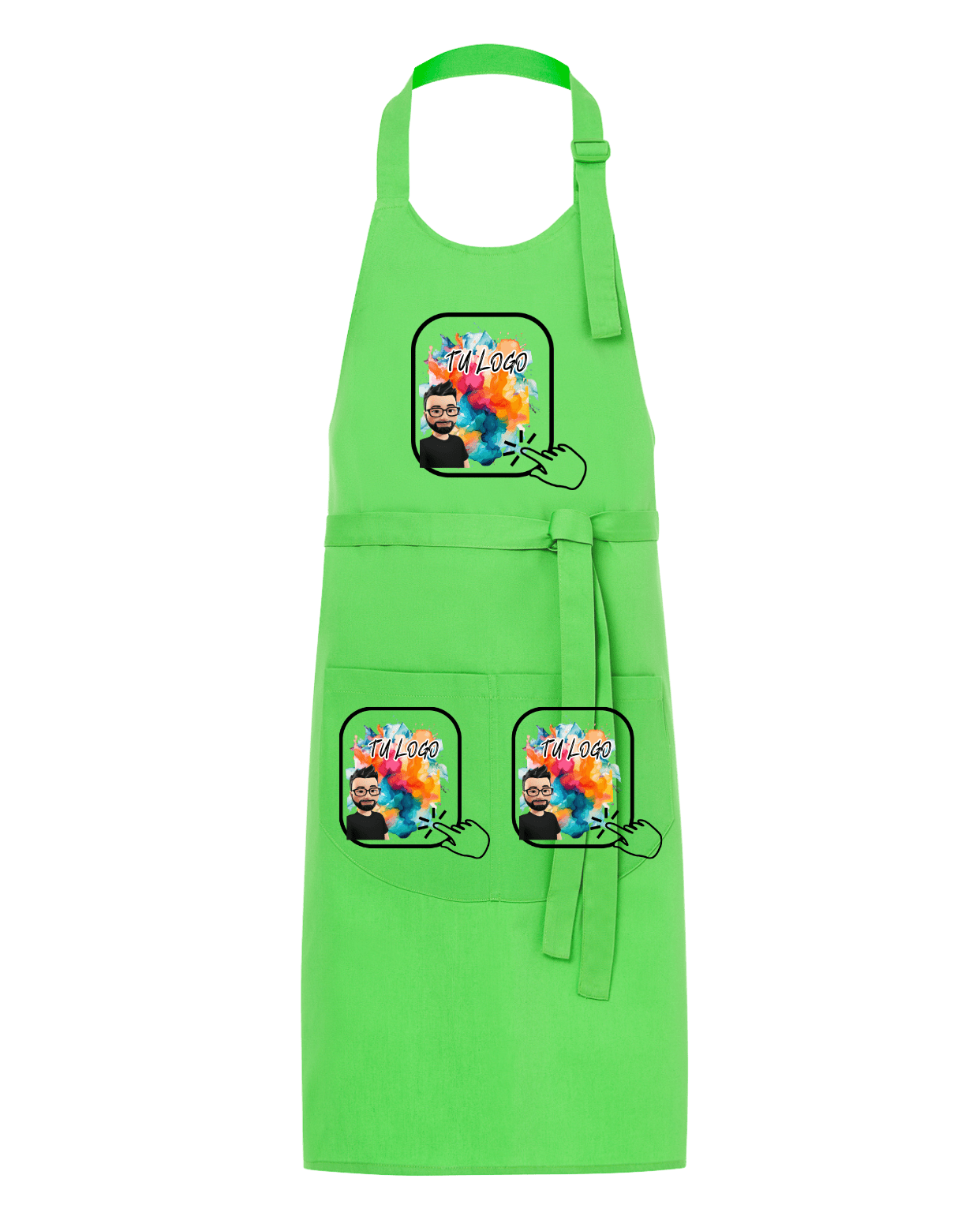 Delantal Completo Verde