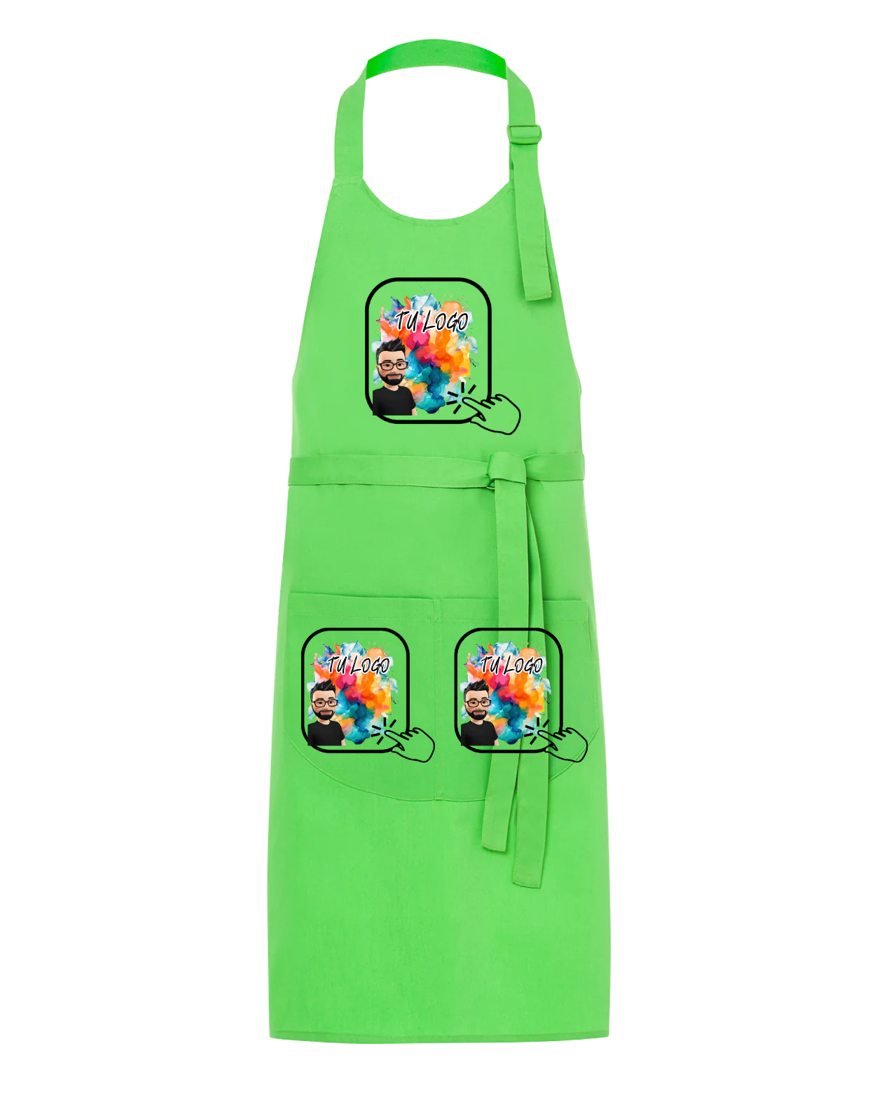 Delantal Completo Verde