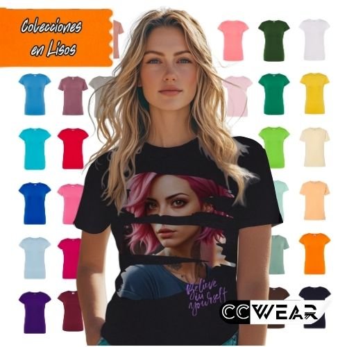 Camiseta 30 Colores lisos