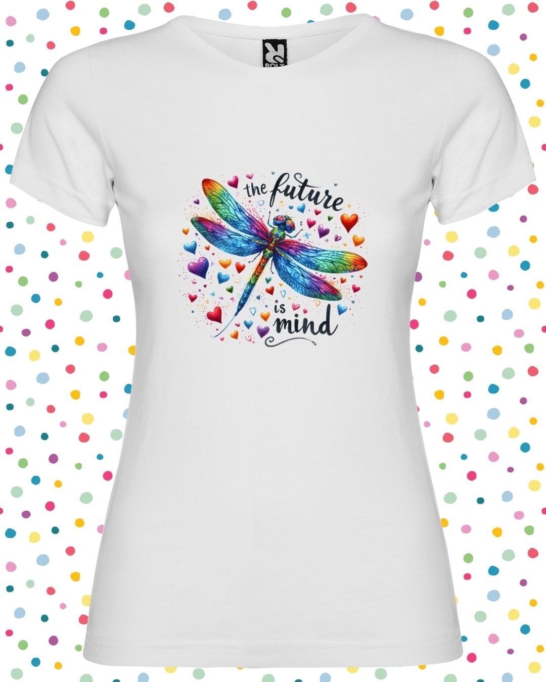 camiseta mujer nenúfar, ochenta, indie colores diferentes, algodón 100%