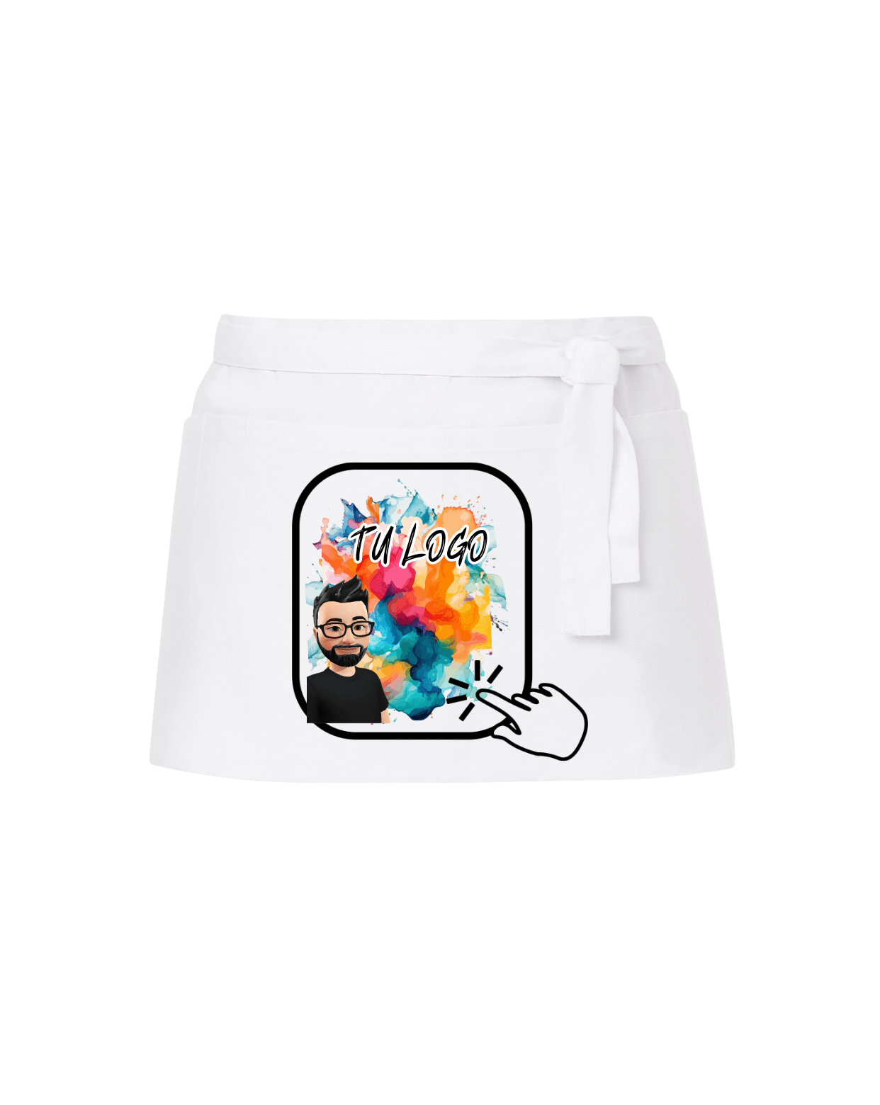 Delantal Mini Blanco