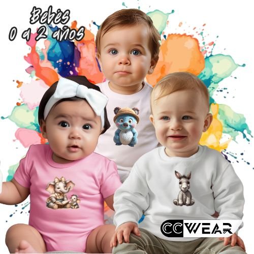 Bebés o a 2 Personalizables con Nombre