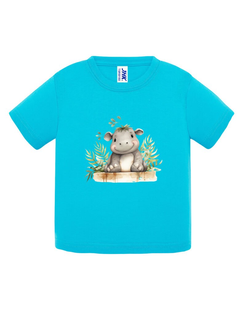 HIPOPOTAMO  Manga Corta Bebés