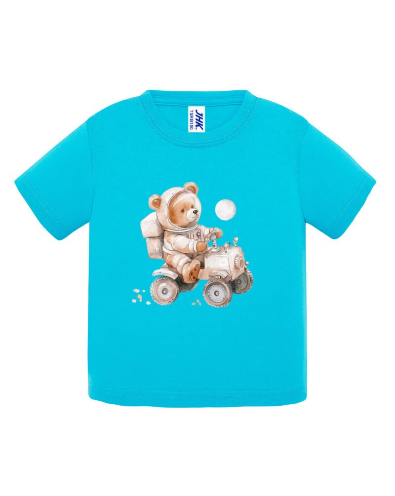 VEHICULOLUNAR  Manga Corta Bebés