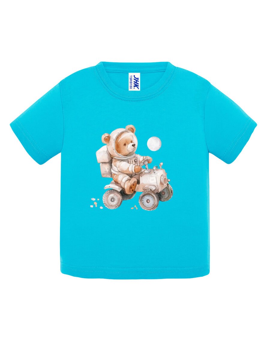 VEHICULOLUNAR  Manga Corta Bebés