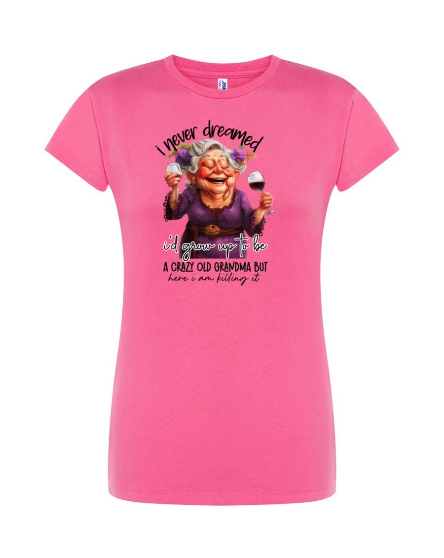 WINE_Camiseta Mujer Manga Corta
