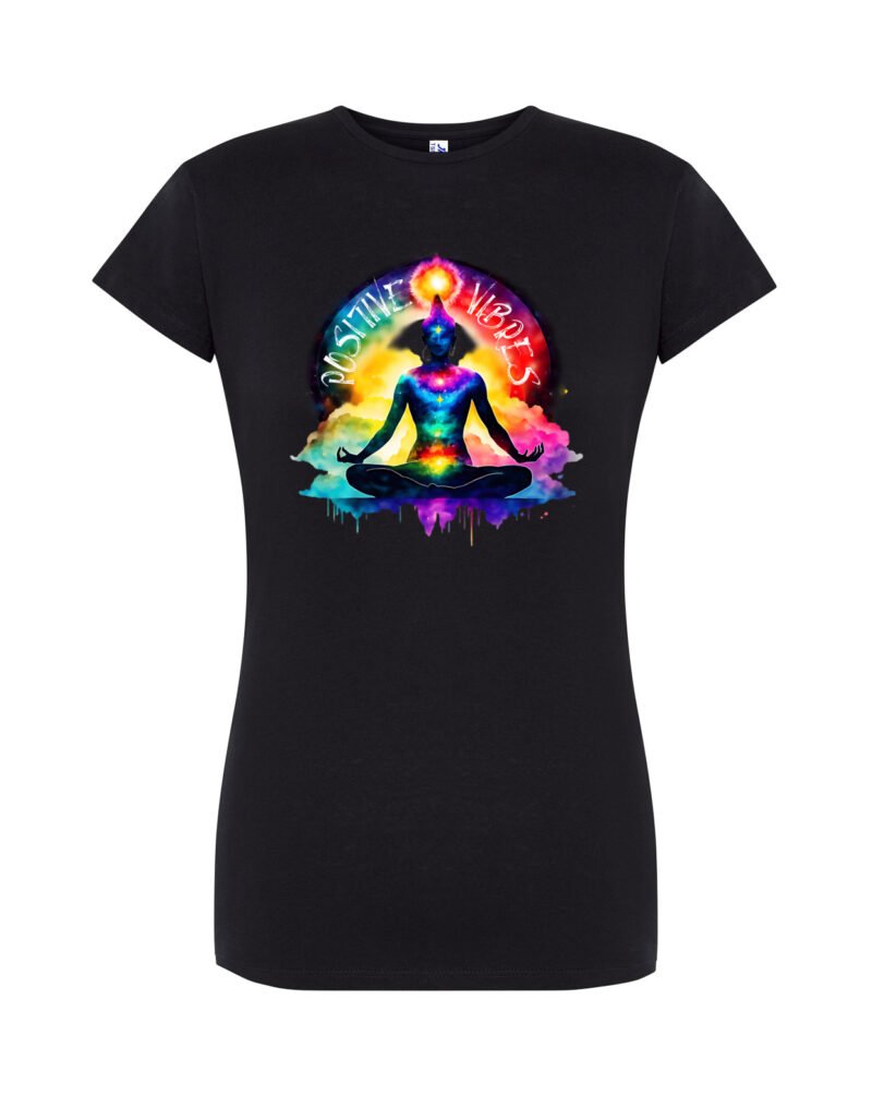 POSITIVESVIBRES_Camiseta Mujer Manga Corta
