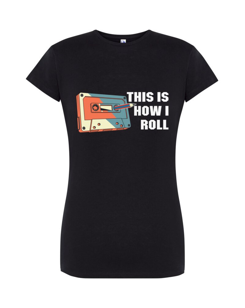 ROLL_Camiseta Mujer Manga Corta