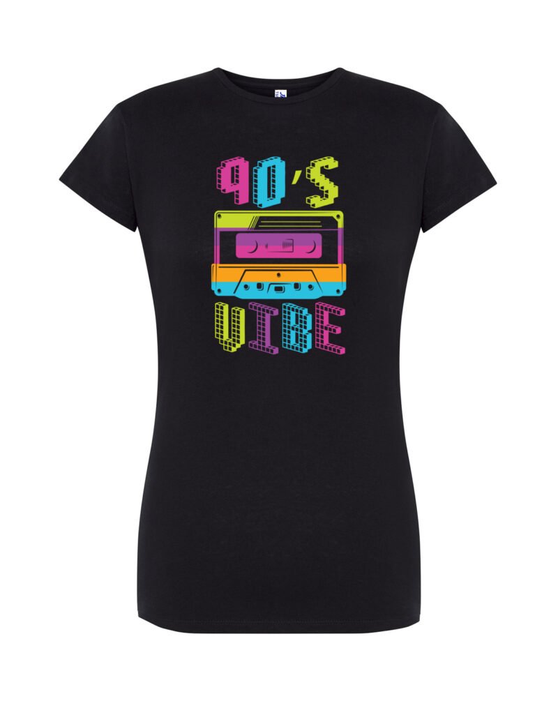 VIBE_Camiseta Mujer Manga Corta