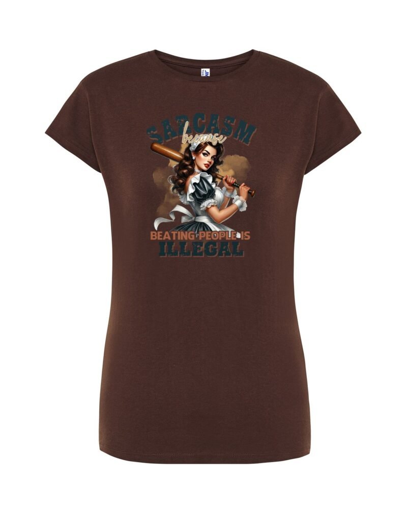 SARCASM_Camiseta Mujer Manga Corta
