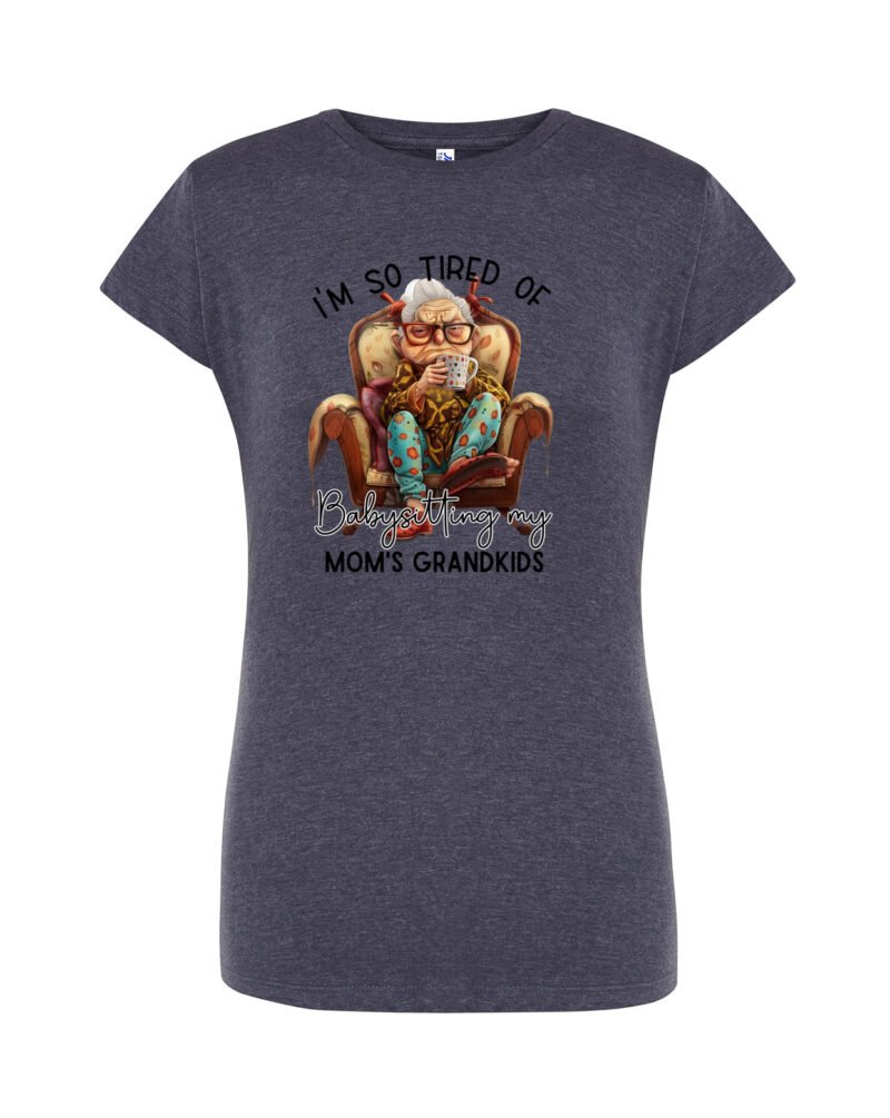 COUCH_Camiseta Mujer Manga Corta Heather