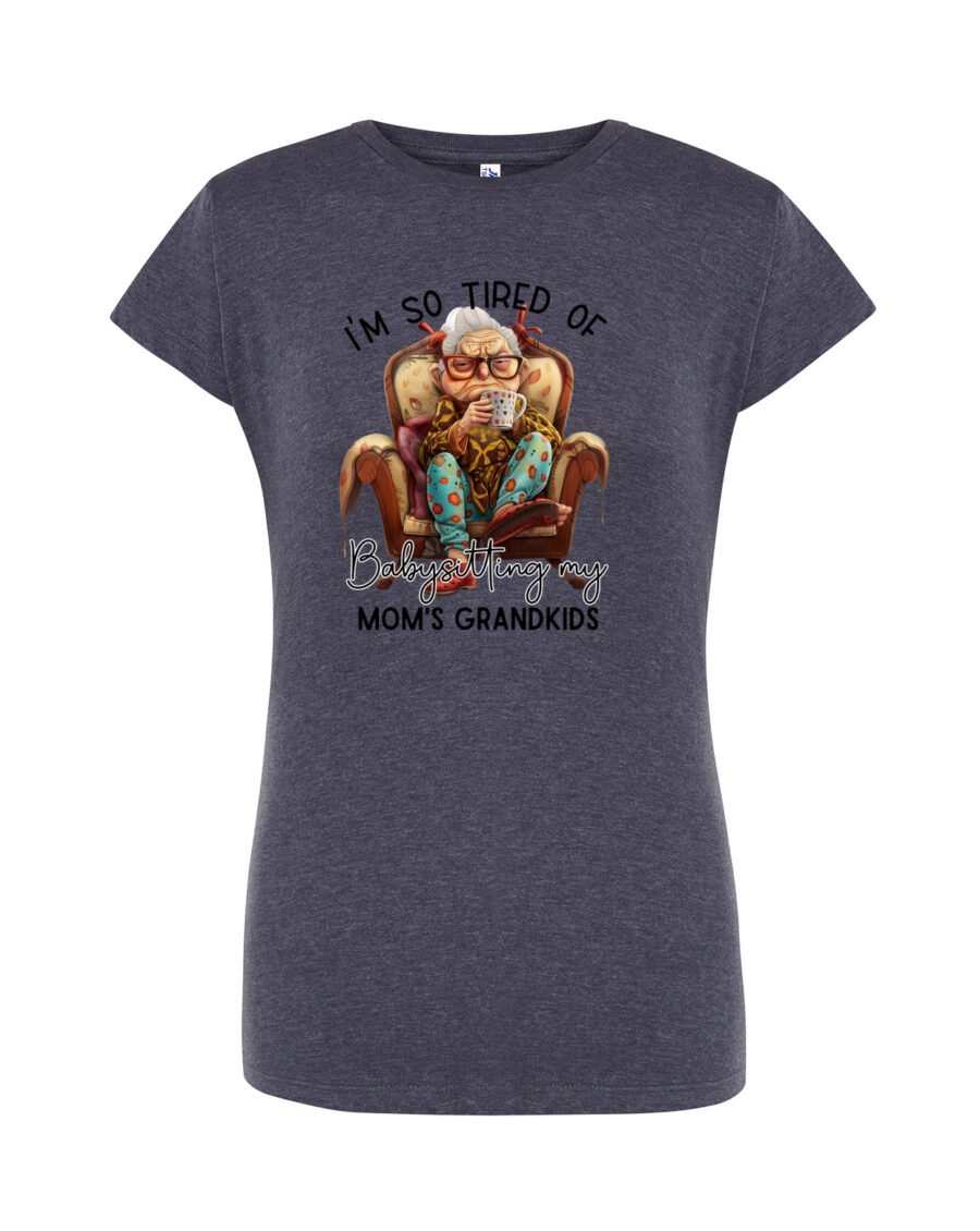 COUCH_Camiseta Mujer Manga Corta Heather