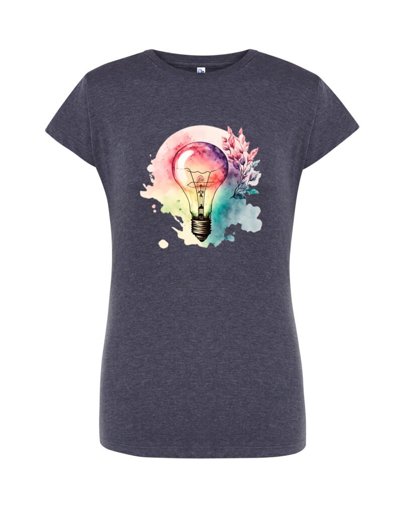 EQUILIBRIO_Camiseta Mujer Manga Corta Heather