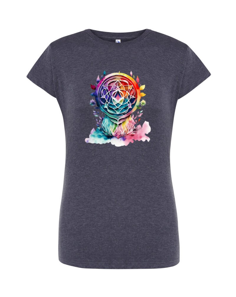 ENERGIA_Camiseta Mujer Manga Corta Heather