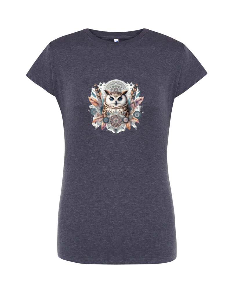 LUNA_Camiseta Mujer Manga Corta Heather