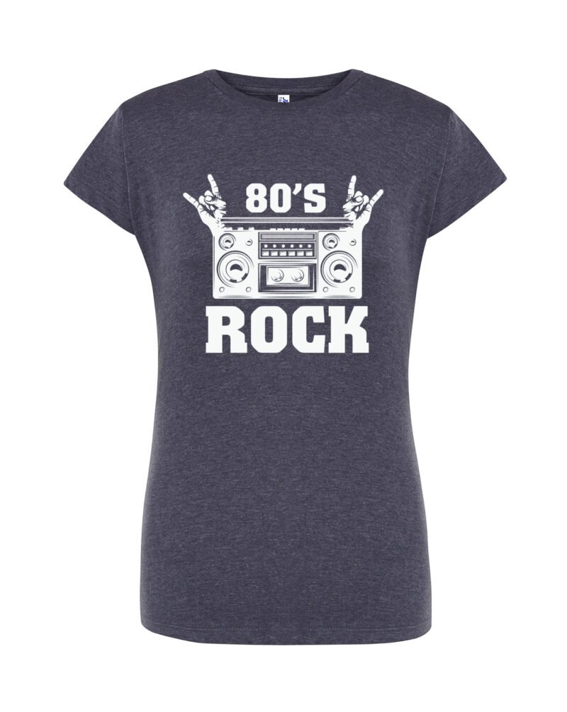 BOOMBOX_Camiseta Mujer Manga Corta Heather