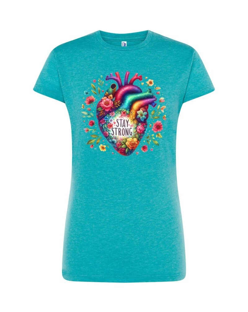 PULSE_Camiseta Mujer Manga Corta Heather