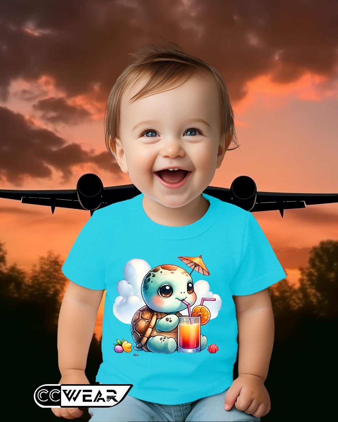 camiseta de verano camiseta 6 colores tallas de 0 a 14 años