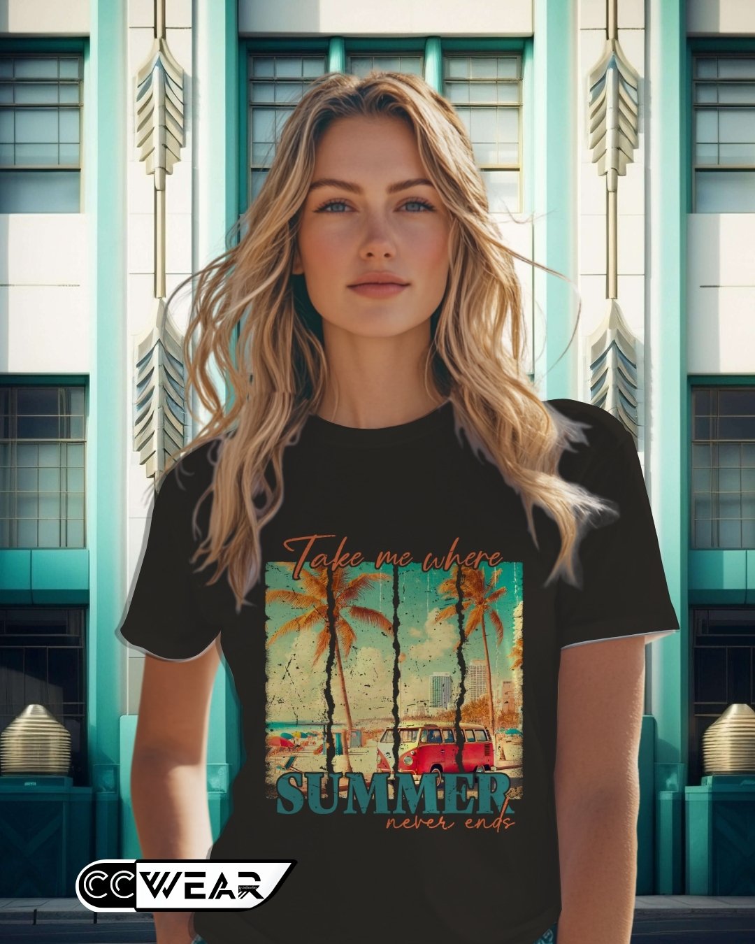 camiseta ideial verano