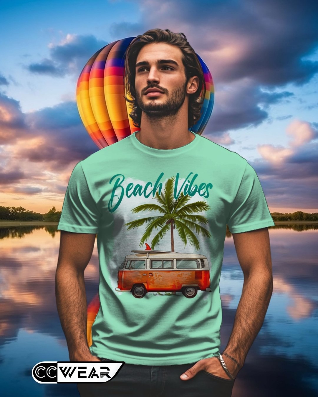 Camiseta Beach Vibes