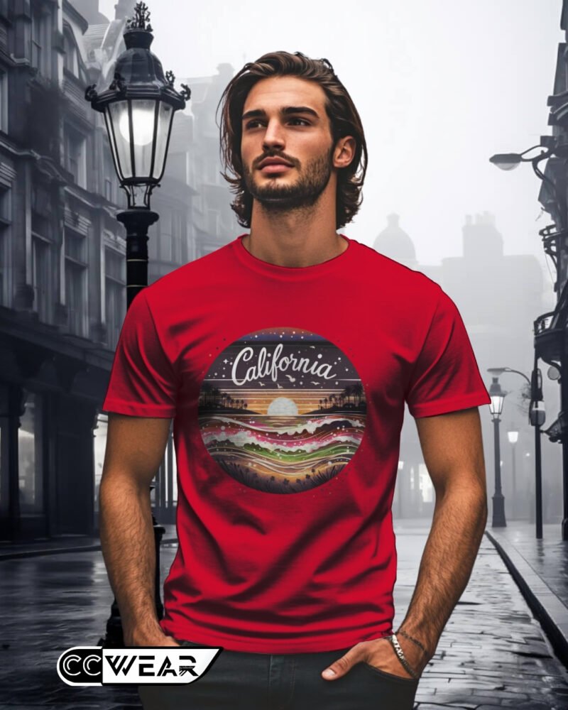 camiseta verano california vibres