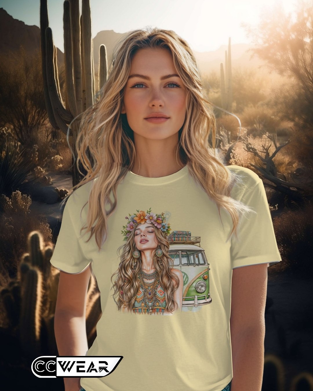 Camiseta boho-chic con alma aventurera Vibra con la energía del verano y el alma libre que llevas dentro. Esta camiseta boho-chic está pensada para espíritus viajeros, soñadores empedernidos y amantes de los atardeceres dorados. Su diseño vibrante, lleno de color y movimiento, transmite flow, libertad y estilo sin esfuerzo. Perfecta para escapadas, festivales o simplemente para sentirte tú misma, sin filtros. 💫 Características: Estilo relajado con corte cómodo y favorecedor Estampado de inspiración bohemia, lleno de vida Tejido suave y transpirable: ideal para el día a día Disponible desde la talla XS hasta la XXL Diseñada en España con mucho amor ✨ 🎯 Perfecta para: ✔️ Un look relajado con esencia natural ✔️ Expresar tu estilo libre y auténtico ✔️ Regalar a esa persona con alma viajera 🌸 Llévate un pedacito de verano contigo. Compra ahora y siéntete libre, cada día del año.