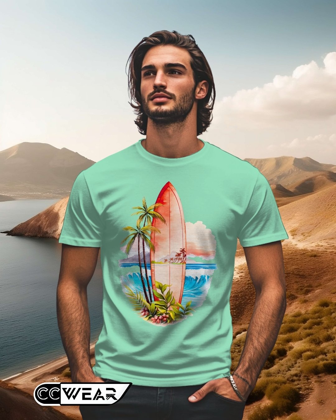 camiseta colección verano publicada en @cositascostura en instagram para la coleccion de verano de CCWEAR
