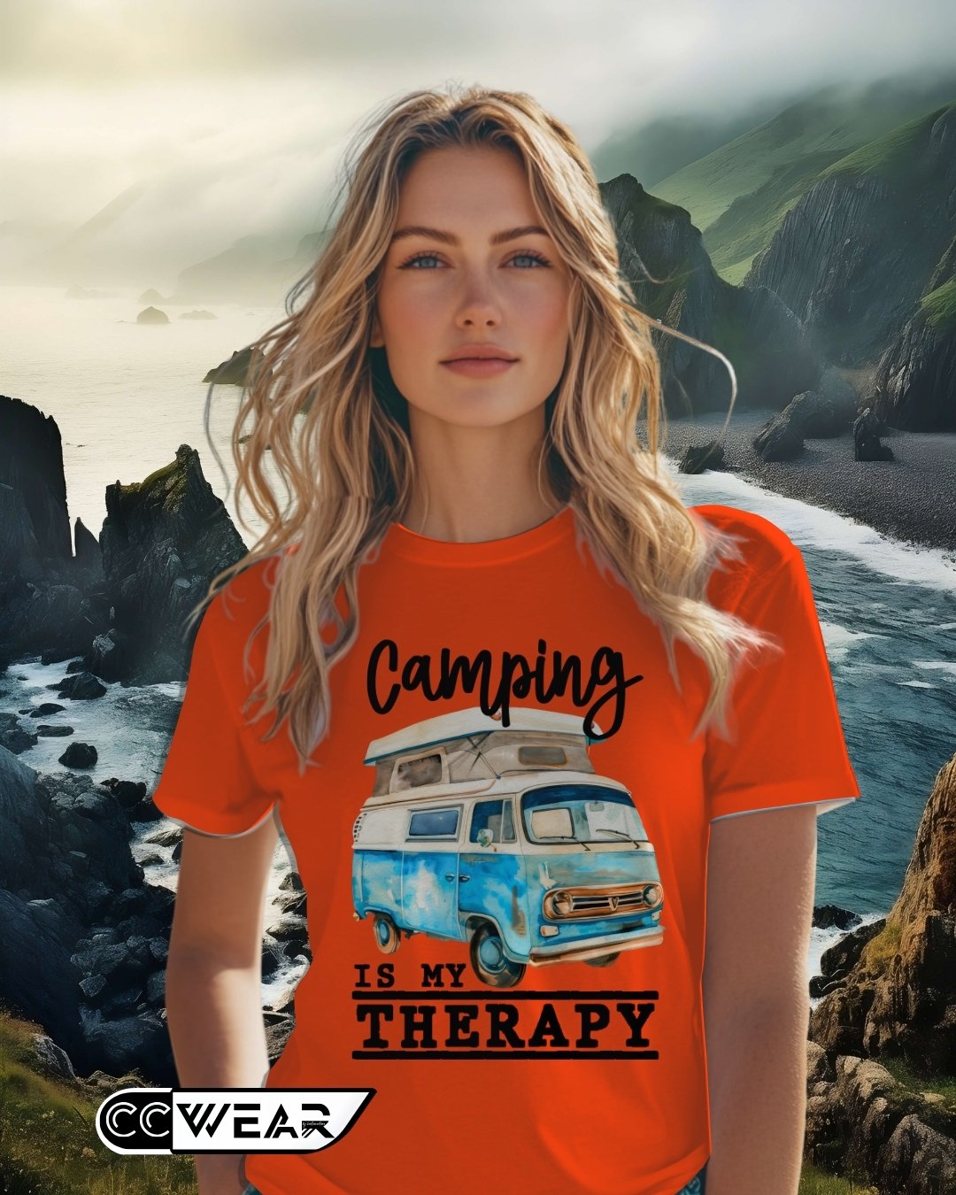 camping terapia, camsieta coleccion verano