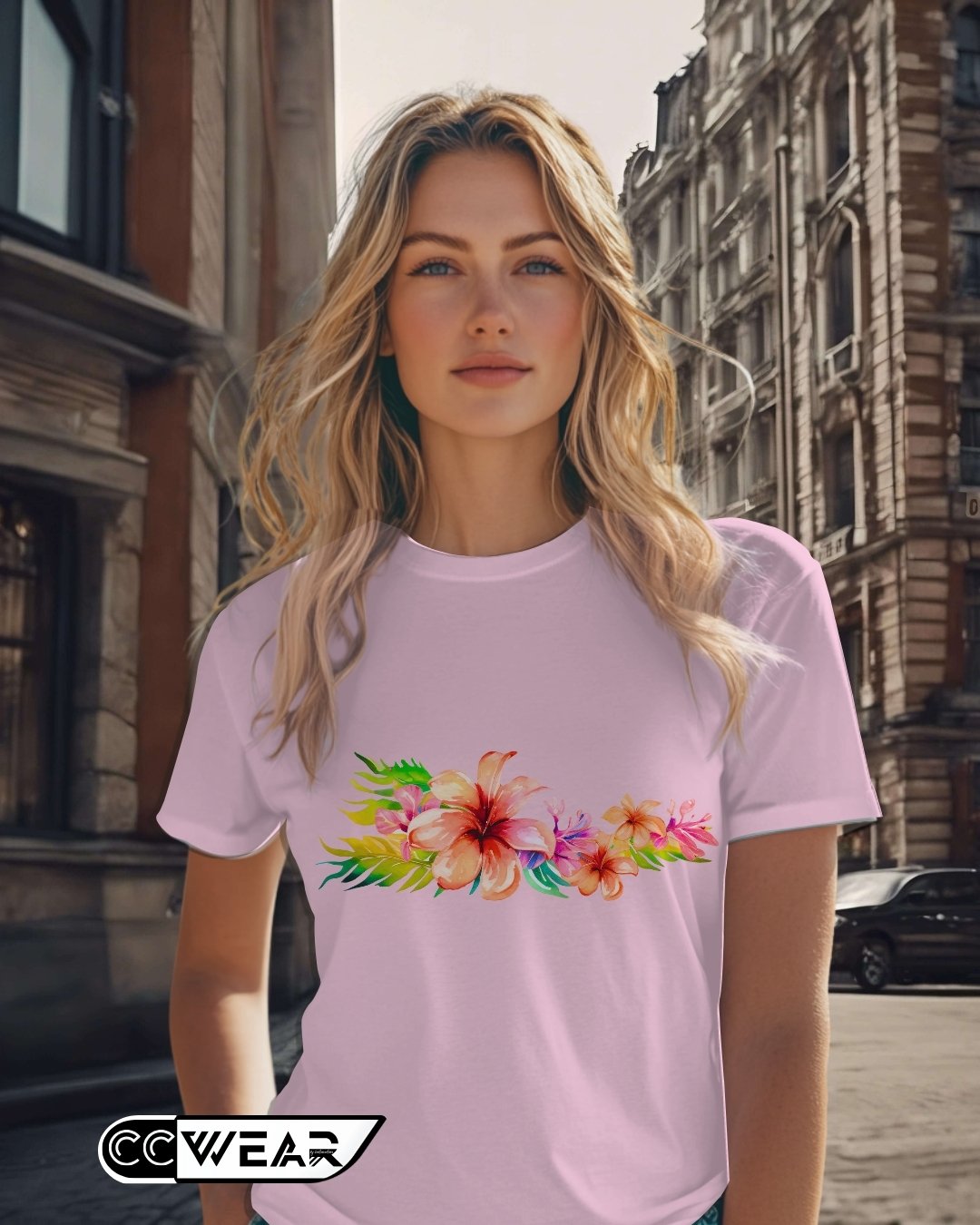 EXPLORA SIN LÍMITES: AVENTURA SOBRE RUEDAS 🌲 Lleva contigo el espíritu libre con esta camiseta exclusiva de CC WEAR, diseñada para los amantes de los viajes y la naturaleza. El estampado artístico de una camper van rodeada de montañas y bosques transmite la esencia de la aventura.