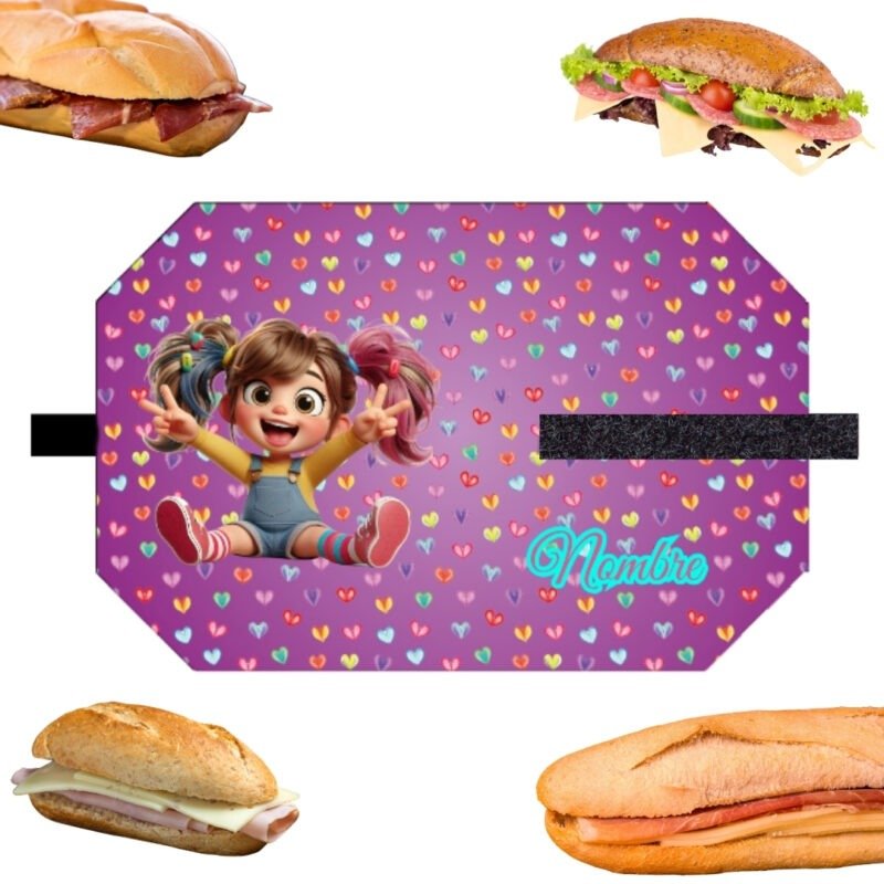 portabocadillos infantil