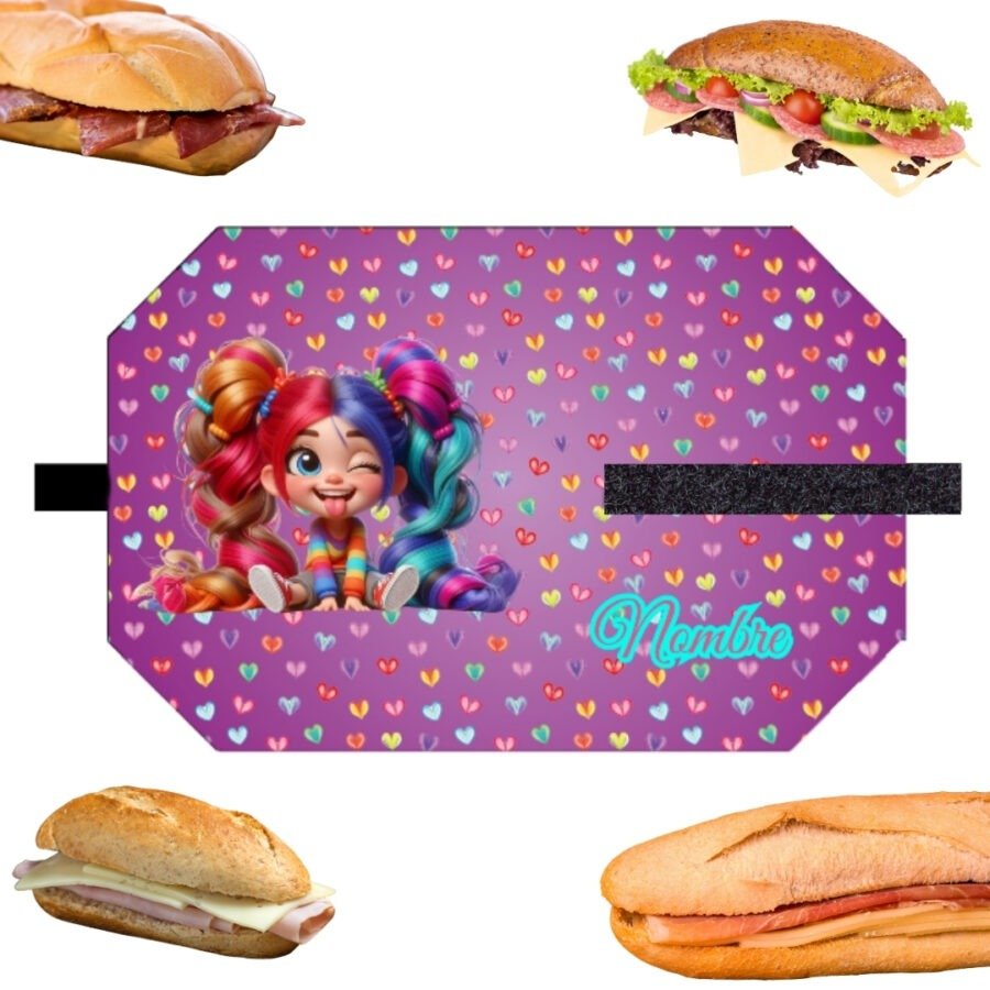 portabocadillos infantil