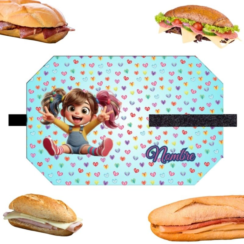 portabocadillos infantil