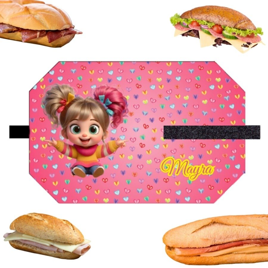 portabocadillos infantil