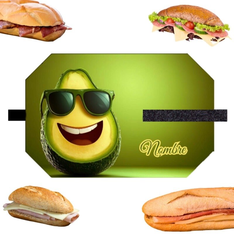 portabocadillos infantil