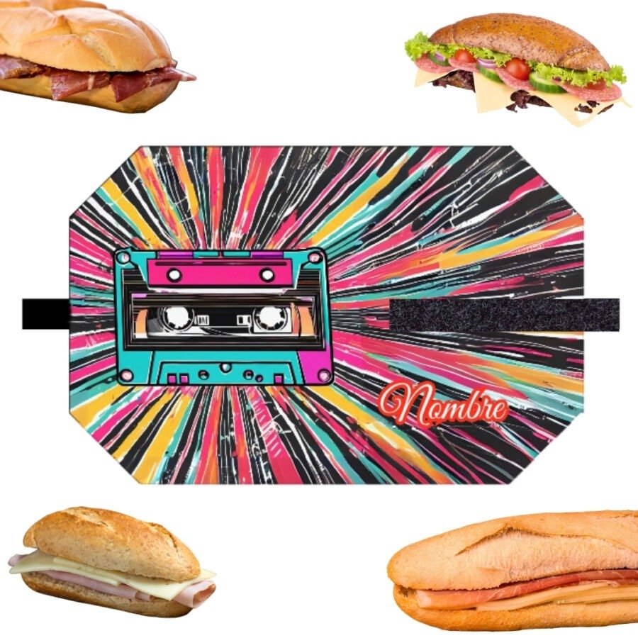 Portabocadillos Artesanal y Personalizable