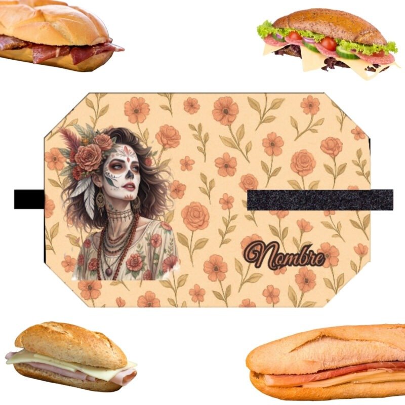 Portabocadillos Artesanal y Personalizable