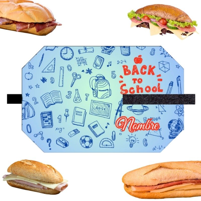 portabocadillos infantil