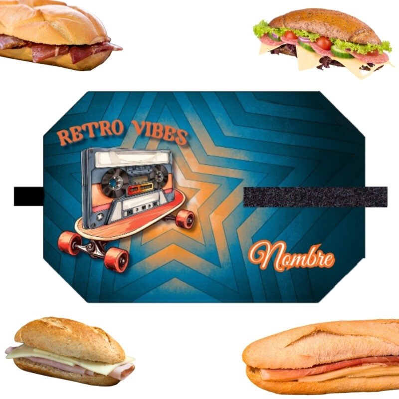 portabocadillos infantil