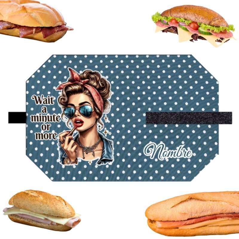 Portabocadillos Artesanal y Personalizable