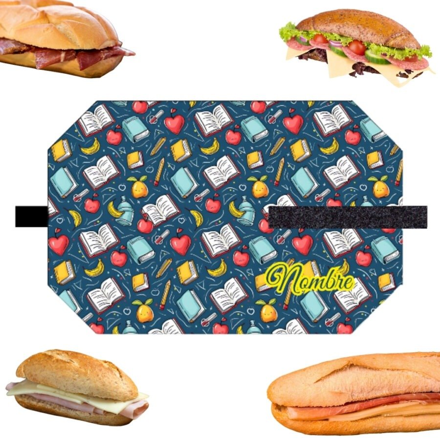 portabocadillos infantil