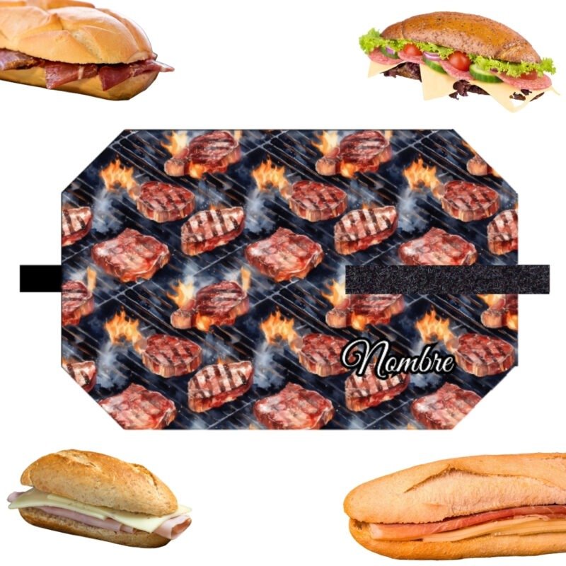 Portabocadillos Artesanal y Personalizable
