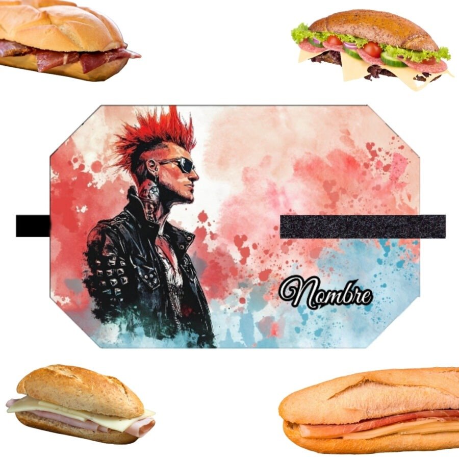 Portabocadillos Artesanal y Personalizable
