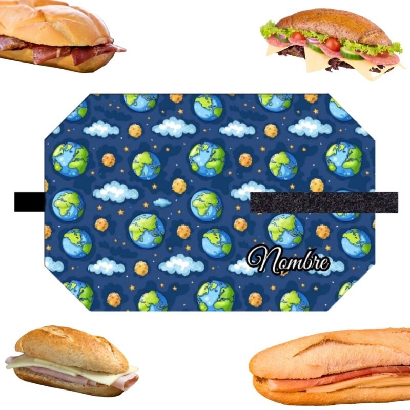 portabocadillos infantil