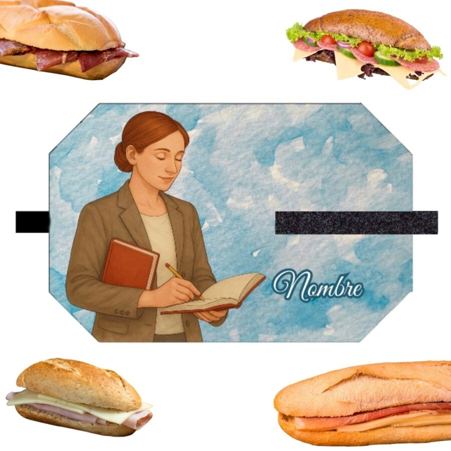 portabocadillos oficios
