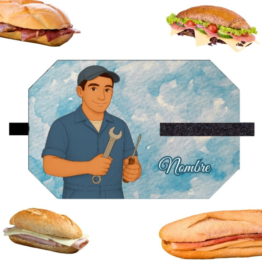 portabocadillos oficios