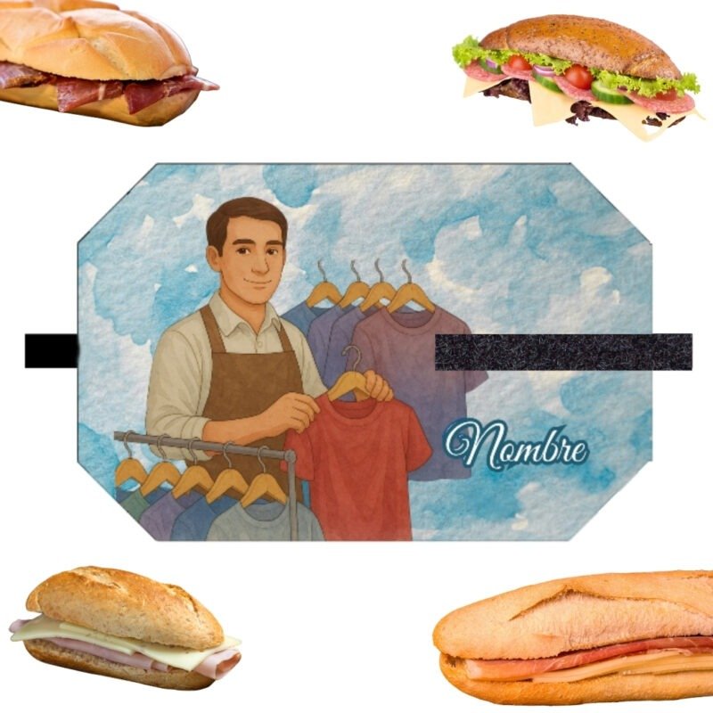 portabocadillos oficios