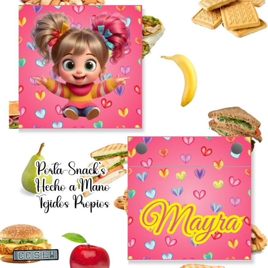 portabocadillos ccsew handmade uno a uno