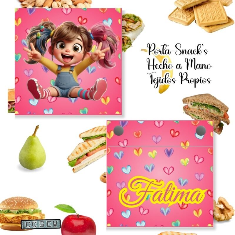 portabocadillos ccsew handmade uno a uno