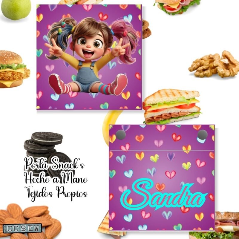 portabocadillos ccsew handmade uno a uno